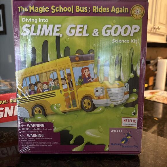 The Magic School Bus Diving Into Slime Gel & Goop Science Kit - New & Sealed - Picture 1 of 4